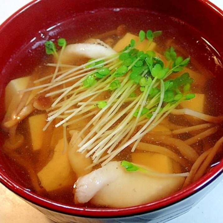 柿の木茸とマトウ鯛と豆腐のお吸い物 レシピ 作り方 By ぷ みぃまま 楽天レシピ 柿の木茸とマトウ鯛と豆腐のお吸い物 レシピ 作り方 By ぷ みぃまま 楽天レシピ
